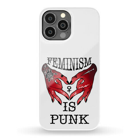 Feminism Is Punk Phone Case
