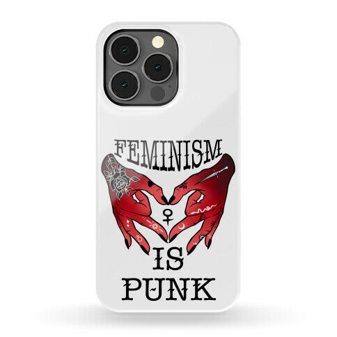 Feminism Is Punk Phone Case