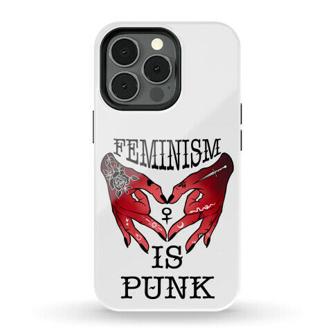 Feminism Is Punk Phone Case