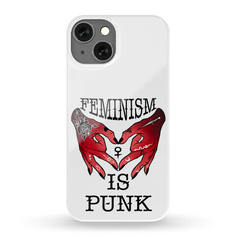 Feminism Is Punk Phone Case