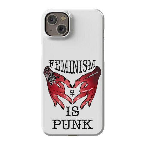 Feminism Is Punk Phone Case