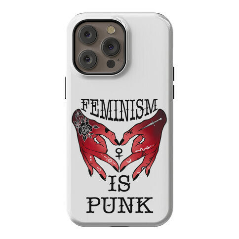 Feminism Is Punk Phone Case