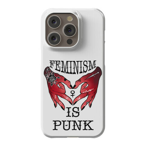 Feminism Is Punk Phone Case