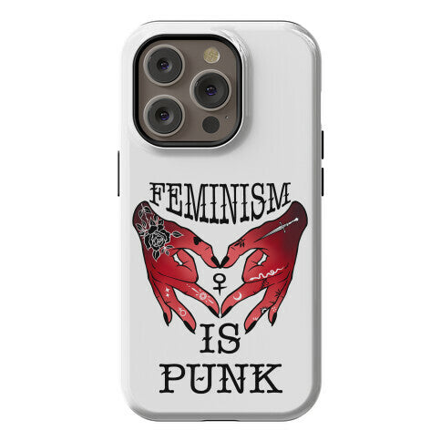 Feminism Is Punk Phone Case