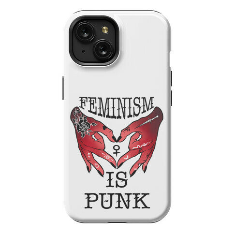 Feminism Is Punk Phone Case