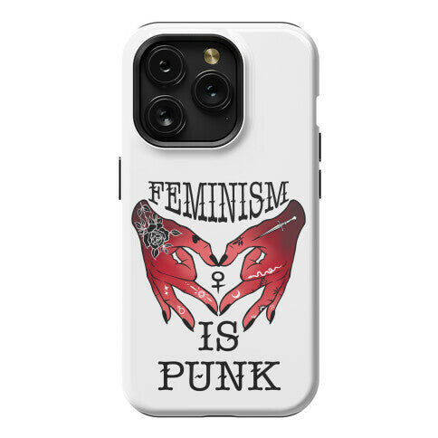 Feminism Is Punk Phone Case