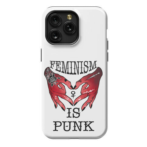 Feminism Is Punk Phone Case