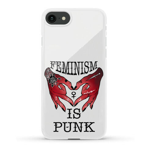 Feminism Is Punk Phone Case