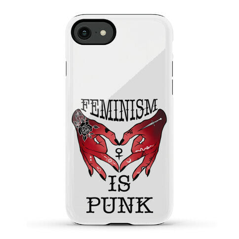 Feminism Is Punk Phone Case