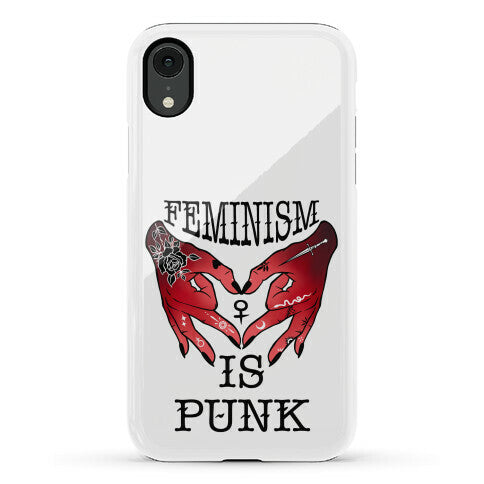 Feminism Is Punk Phone Case