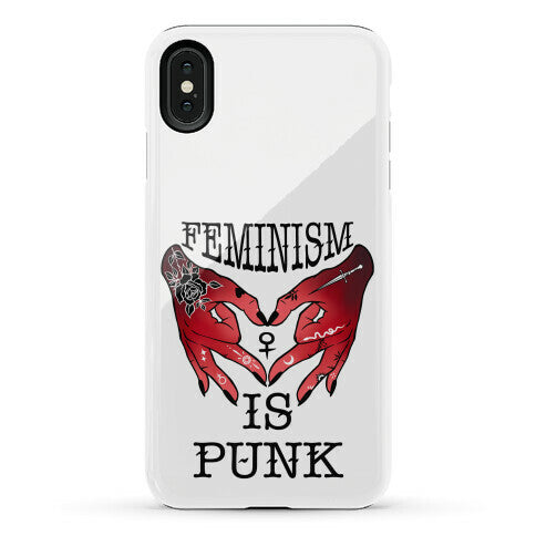 Feminism Is Punk Phone Case