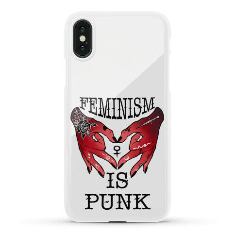 Feminism Is Punk Phone Case