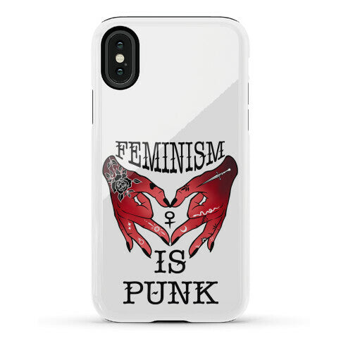 Feminism Is Punk Phone Case