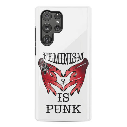 Feminism Is Punk Phone Case