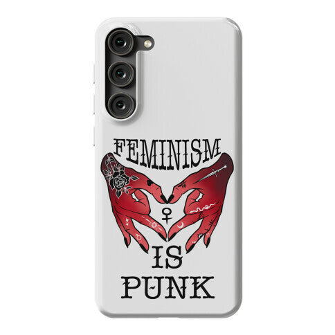 Feminism Is Punk Phone Case