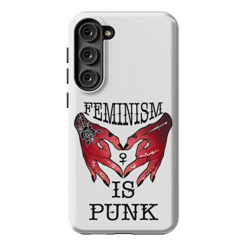 Feminism Is Punk Phone Case