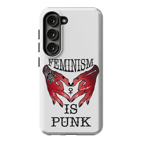 Feminism Is Punk Phone Case