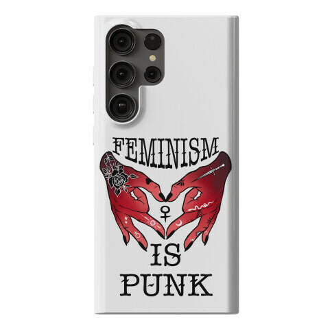 Feminism Is Punk Phone Case