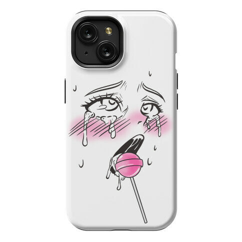 Ahegao Lollipop Phone Case