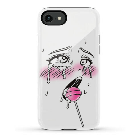 Ahegao Lollipop Phone Case