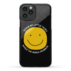 Doing My Little Tasks While The World Crumbles Phone Case