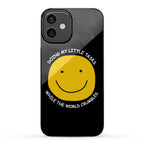 Doing My Little Tasks While The World Crumbles Phone Case