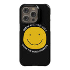 Doing My Little Tasks While The World Crumbles Phone Case