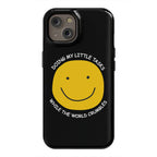 Doing My Little Tasks While The World Crumbles Phone Case