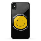 Doing My Little Tasks While The World Crumbles Phone Case