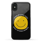 Doing My Little Tasks While The World Crumbles Phone Case