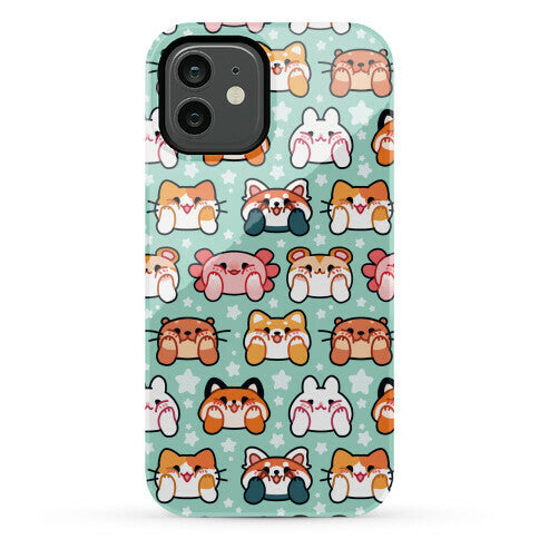 Kawaii Squishy Face Animals Phone Case