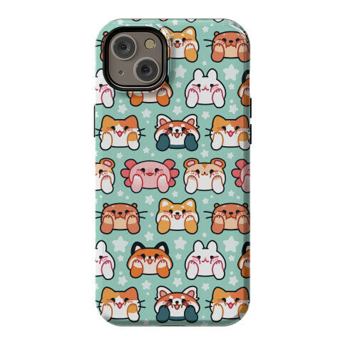Kawaii Squishy Face Animals Phone Case