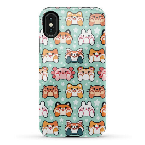 Kawaii Squishy Face Animals Phone Case