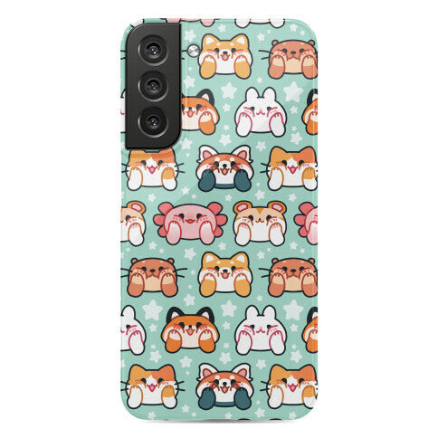 Kawaii Squishy Face Animals Phone Case