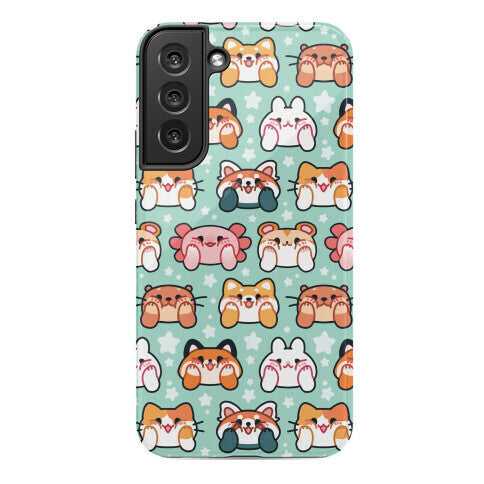 Kawaii Squishy Face Animals Phone Case