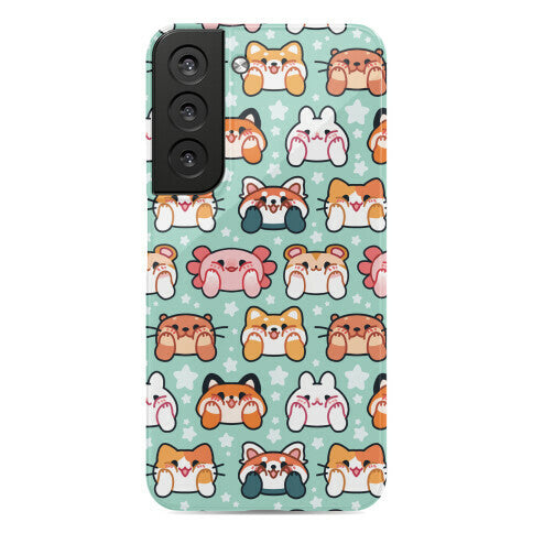 Kawaii Squishy Face Animals Phone Case