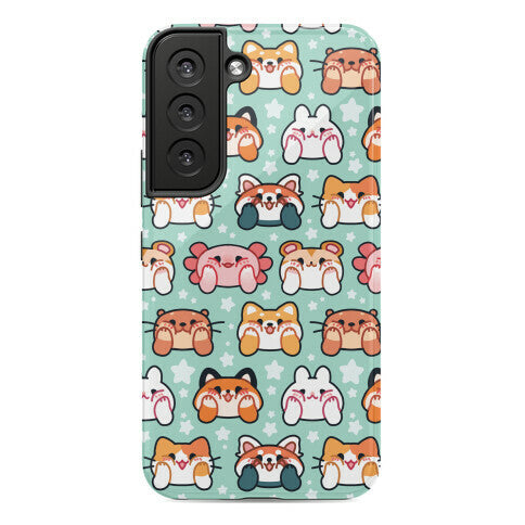 Kawaii Squishy Face Animals Phone Case