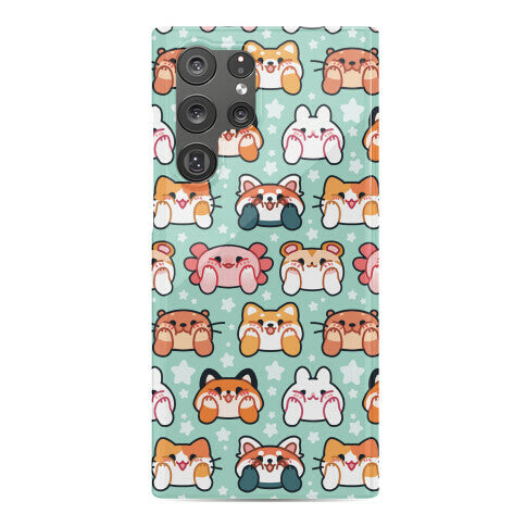 Kawaii Squishy Face Animals Phone Case