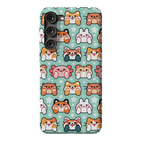 Kawaii Squishy Face Animals Phone Case