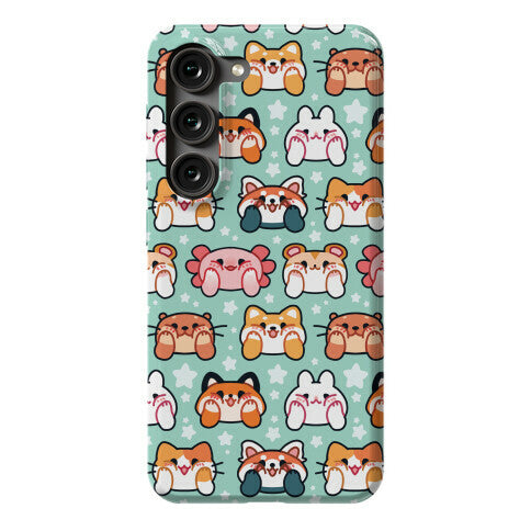 Kawaii Squishy Face Animals Phone Case