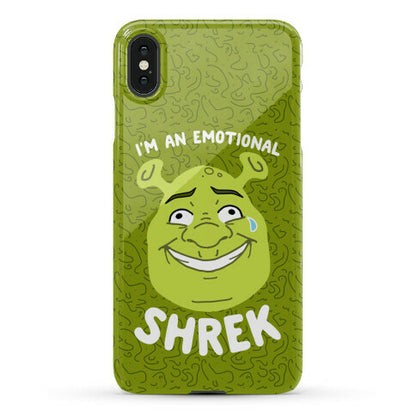 I'm an Emotional Shrek Phone Case