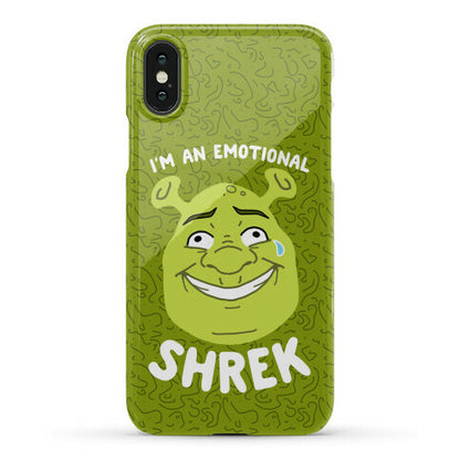 I'm an Emotional Shrek Phone Case