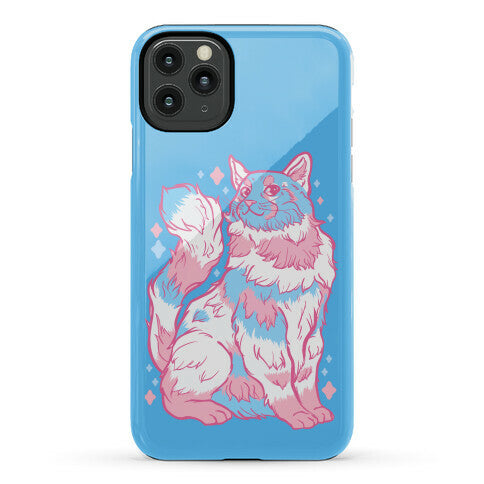Transgender Pride Cat Phone Case