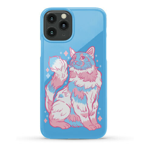 Transgender Pride Cat Phone Case