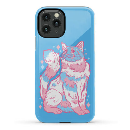 Transgender Pride Cat Phone Case