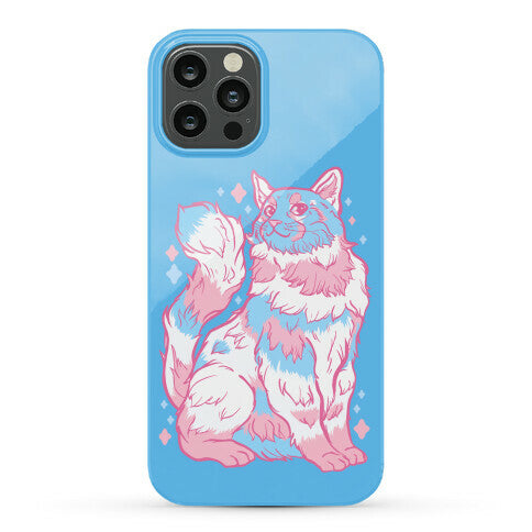 Transgender Pride Cat Phone Case