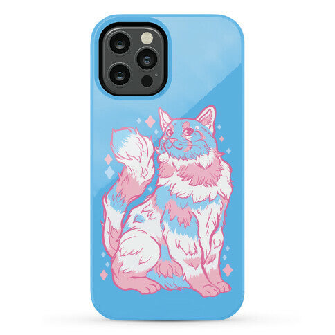 Transgender Pride Cat Phone Case