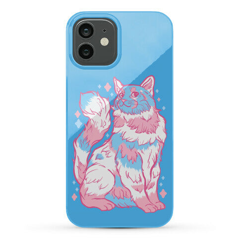 Transgender Pride Cat Phone Case