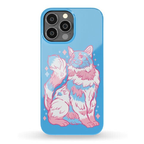 Transgender Pride Cat Phone Case