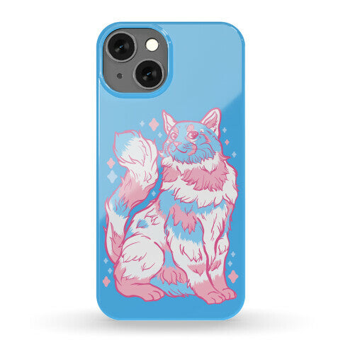 Transgender Pride Cat Phone Case